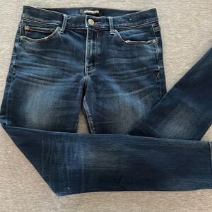Express Mid Rise Denim Legging Jeans